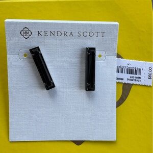 Kendra Scott Elegant Black Levi earrings